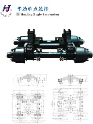 Axle Bogie Suspension Low Mounting